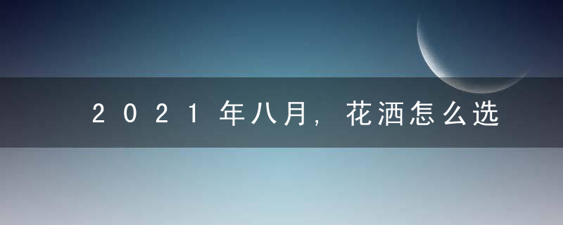 2021年八月,花洒怎么选花洒选购攻略之选购要点,