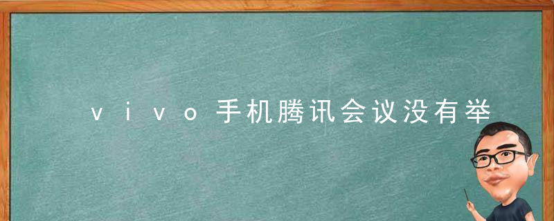 vivo手机腾讯会议没有举手功能