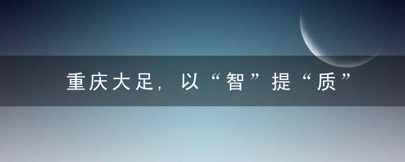 重庆大足,以“智”提“质”“数智乡村”助农富农