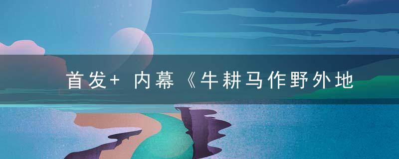 首发+内幕《牛耕马作野外地》打一生肖是什么生肖动物